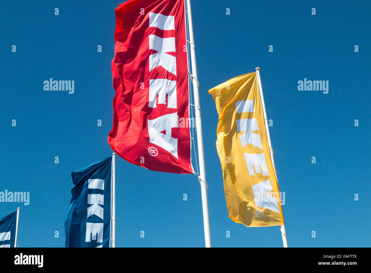 Magasin de meubles IKEA à Rhodes shopping centre à Sydney, Nouvelle-Galles du Sud, Australie Banque D'Images