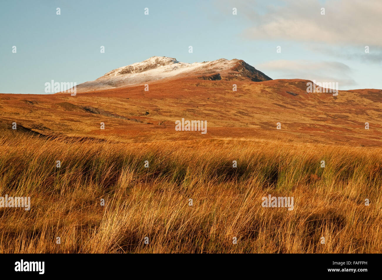 Ben, Hiel, sur les rives du Loch Loyal Banque D'Images