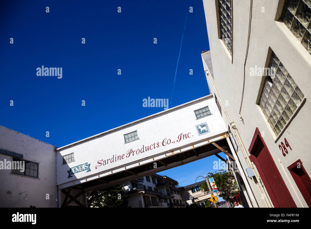 Boutiques sur Cannery Row, Monterey, Californie Banque D'Images