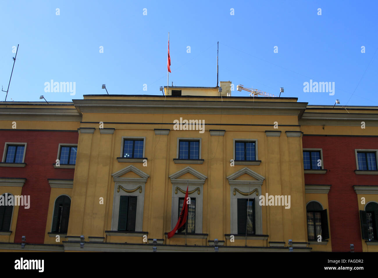 Tirana, Albanie Banque D'Images