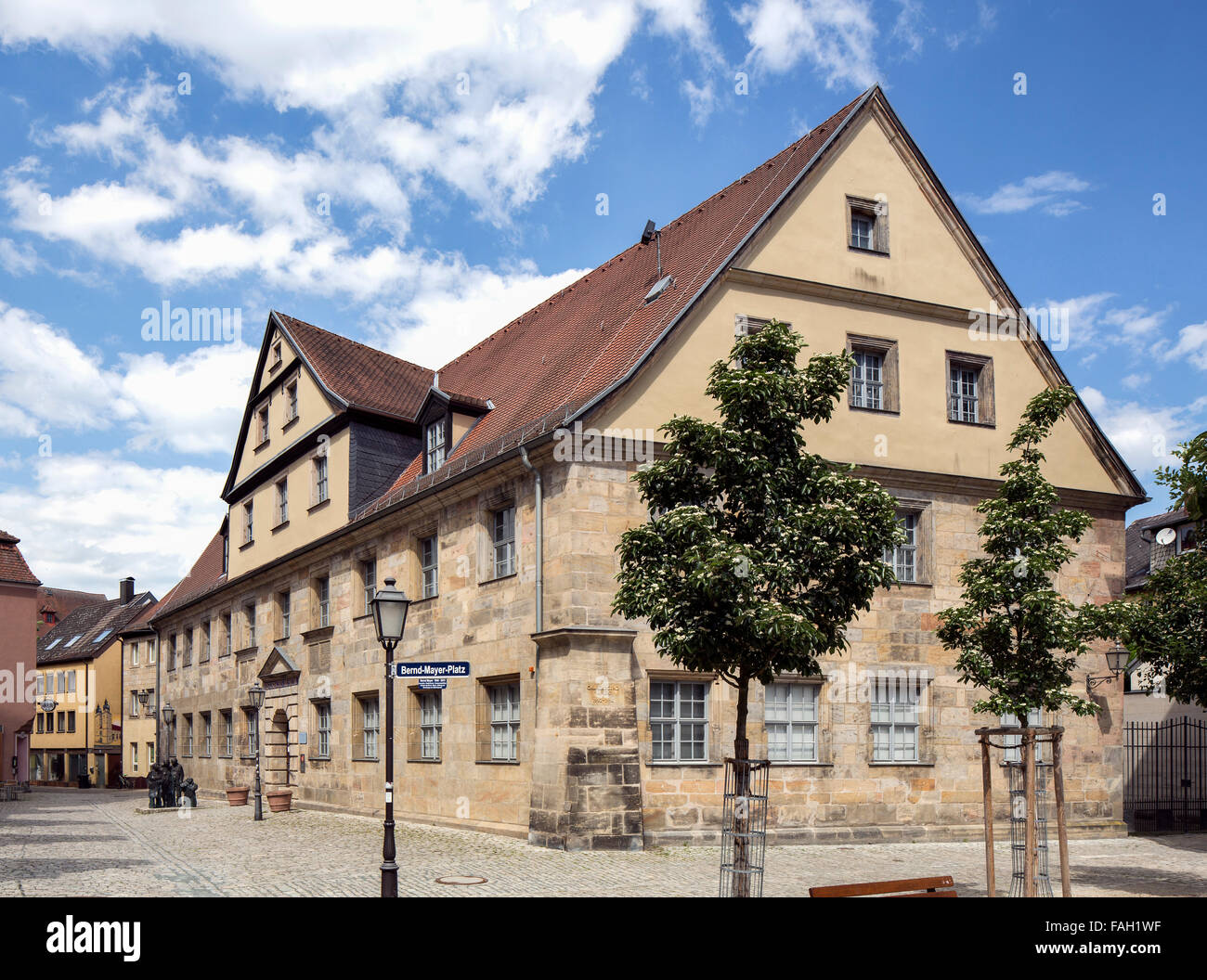 Musée d'histoire, Bayreuth, Haute-Franconie, Bavière, Allemagne Banque D'Images