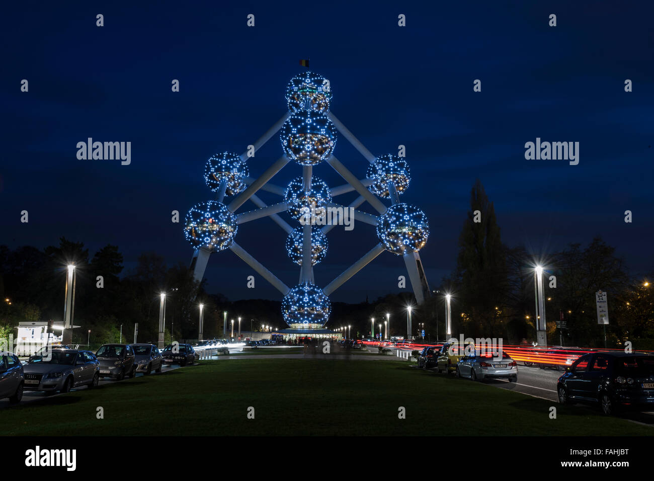 L’Atomium Banque D'Images