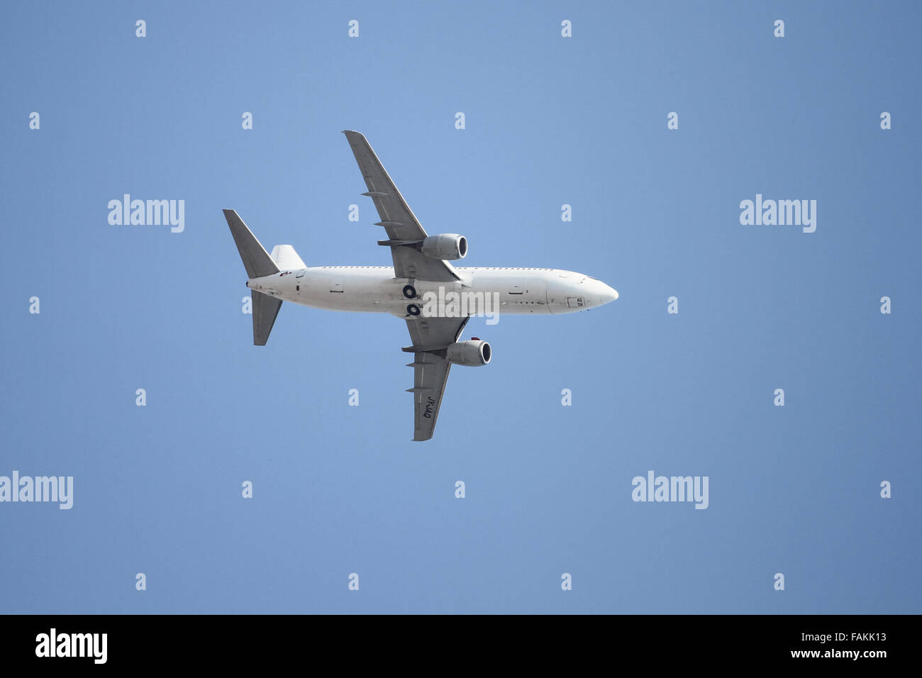 L'aviation Boeing 737-46Jordanie J (CN 27826/2694) décolle à l'aéroport Sabiha Gökçen. Banque D'Images