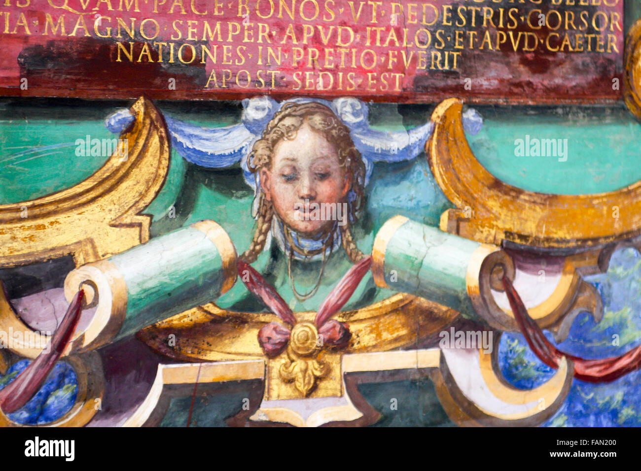 VATICAN - Le 6 juin 2012 : Plein air dans les Musées du Vatican (Musei Vaticani). Situé dans la ville du Vatican, sont parmi les plus grands muse Banque D'Images