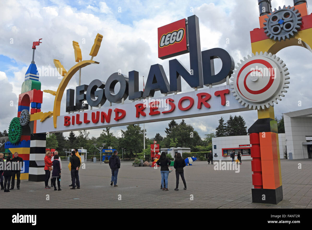 Resort Legoland Billund Danemark Banque D'Images