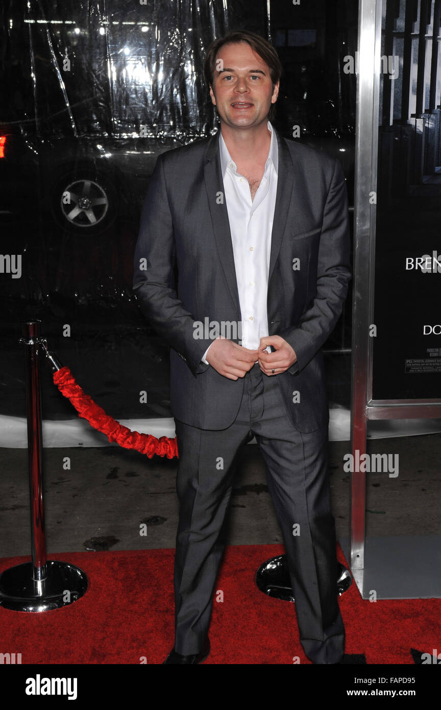 LOS ANGELES, CA - le 19 janvier 2010 Directeur : Tom Vaughan à la première de son nouveau film "mesures extraordinaires" au Grauman's Chinese Theatre, à Hollywood. Banque D'Images