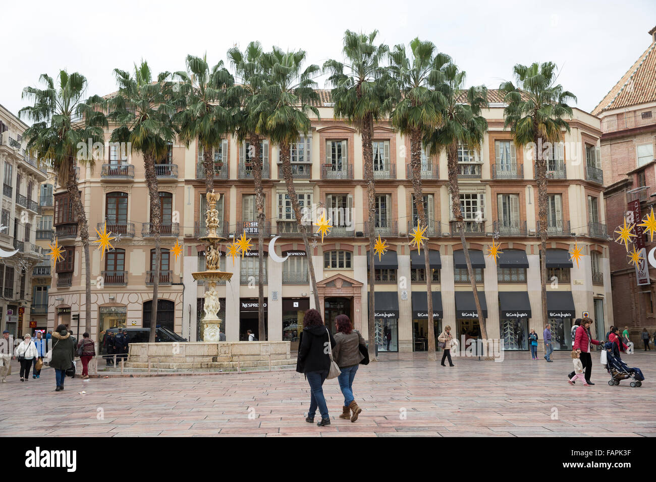 Boutique Nespresso dans la Plaza de la Constitución Malaga Espagne Photo  Stock - Alamy