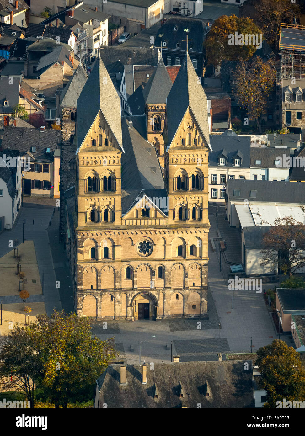 Eglise Maria Assomption, Andernach, Rhénanie-Palatinat, Allemagne Banque D'Images