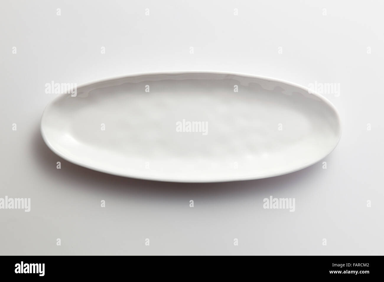 Nettoyer la plaque designer avec ombre portée Banque D'Images