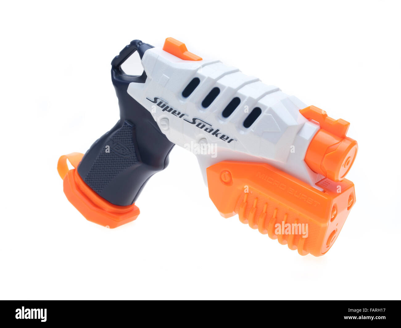 Pistolet à eau Super Soaker par Georges / Hasbro. Banque D'Images
