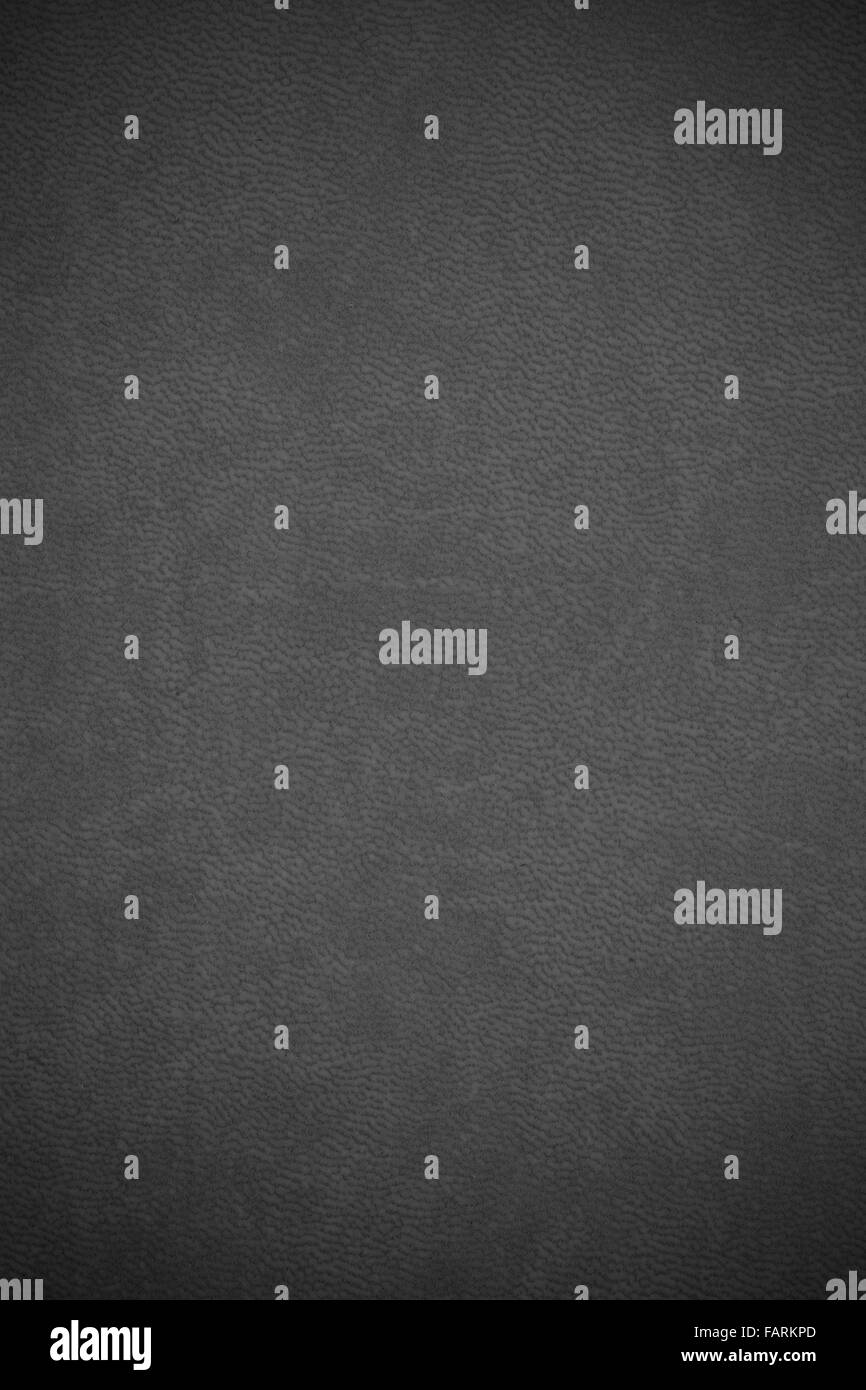 Arrière-plan de cuir noir ou grain pattern fond gris Banque D'Images