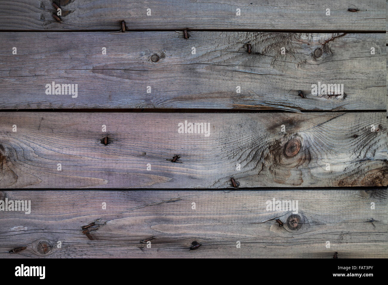 Ton brun bois texture background grunge vieille planche en bois panneaux horizontaux planche rustique Banque D'Images