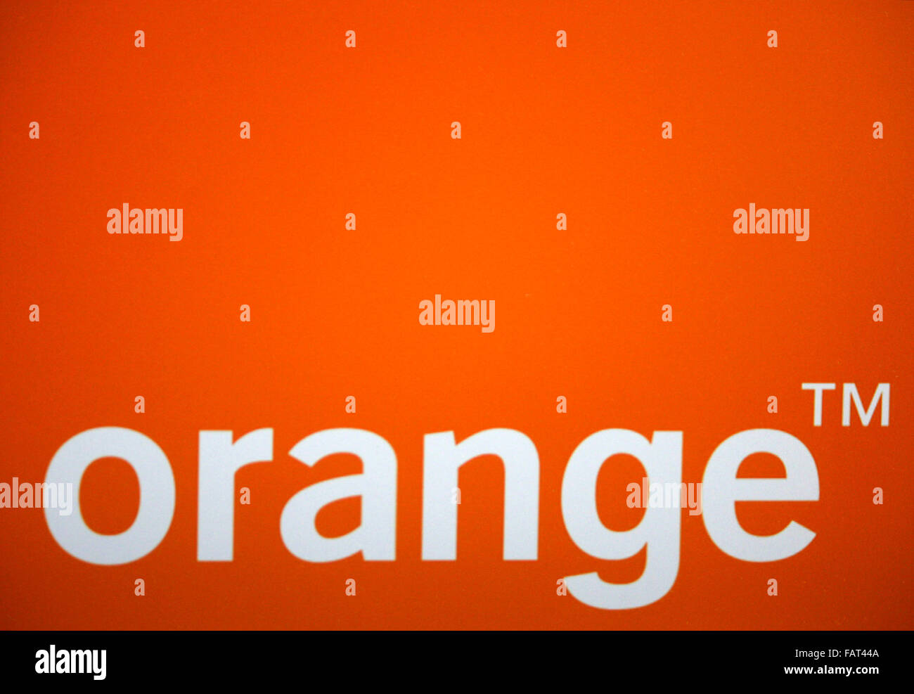 Markenname : 'Orange', Berlin. Banque D'Images