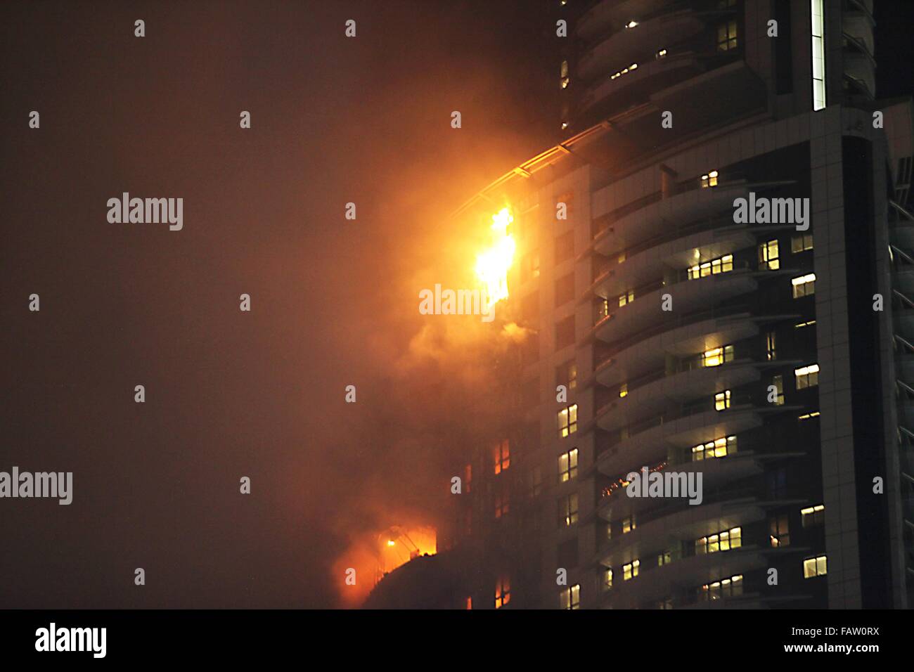 Hôtel du centre-ville Adresse fire Banque D'Images