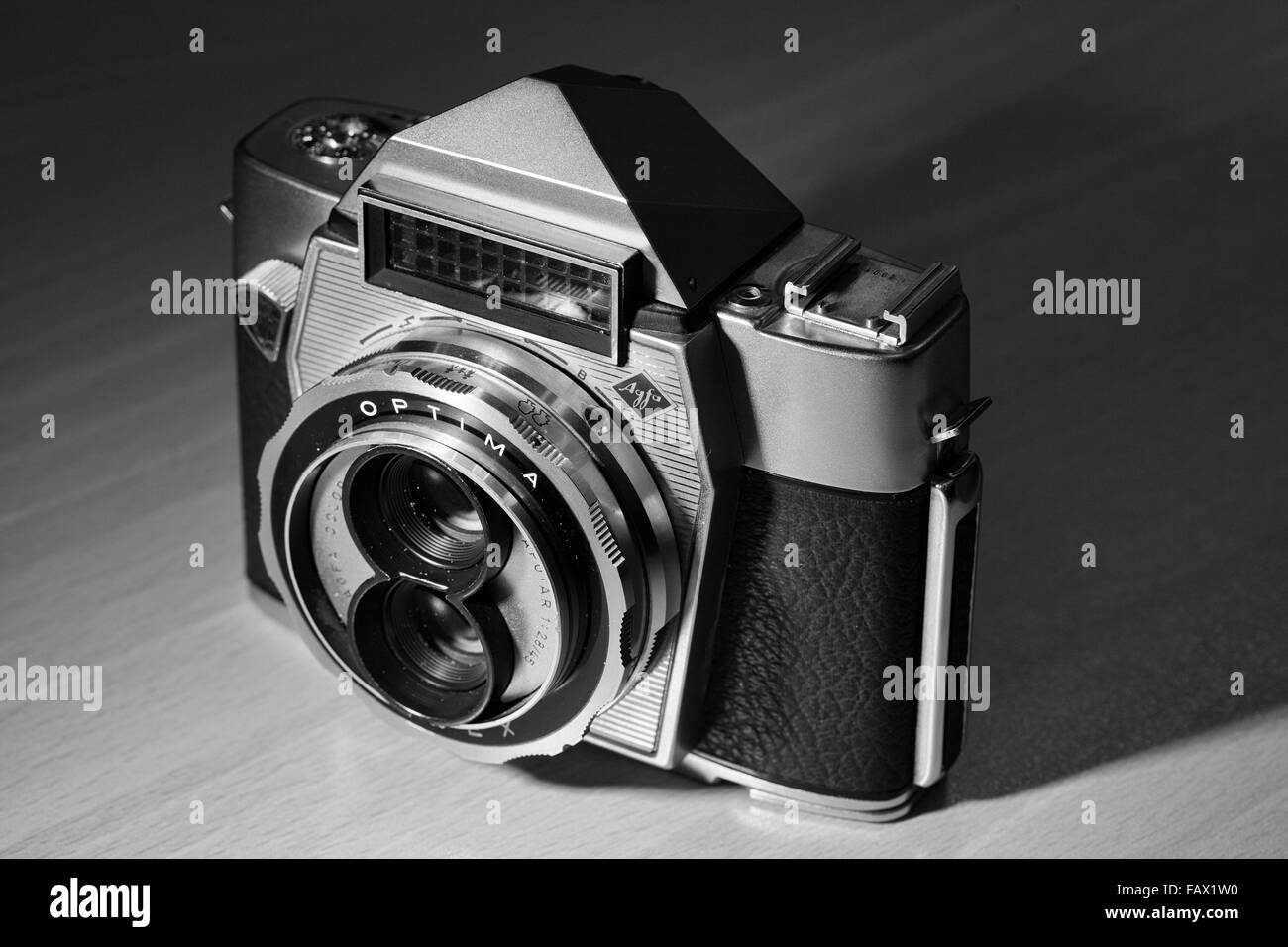 Appareil photo Agfa Optima vintage Banque D'Images