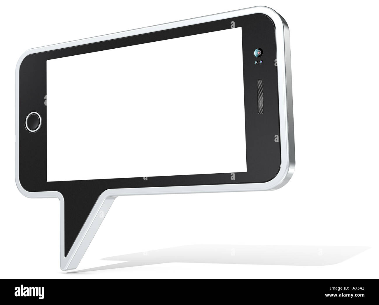 Bulle avec des éléments de conception du smartphone. Marque non Conception générique. Vide pour copier l'espace. Banque D'Images Bulle avec des éléments de conception du smartphone. Marque non Conception générique. Vide pour copier l'espace. Banque D'Images