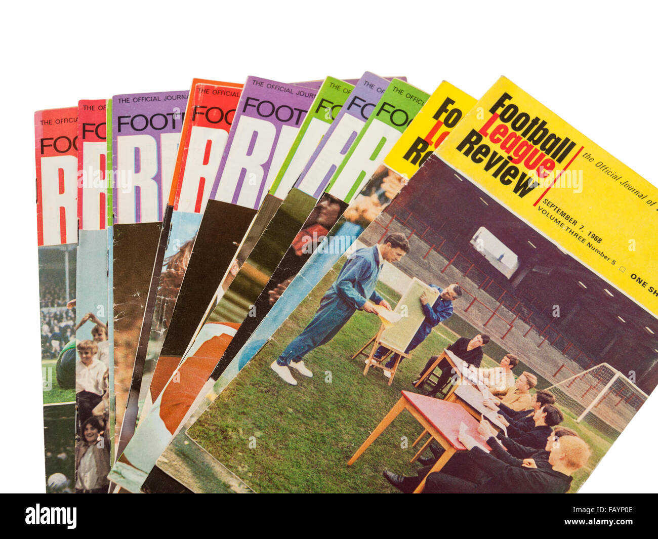Lot De 12 Magazines De Football Vintage – Années 90, USA, Originaux