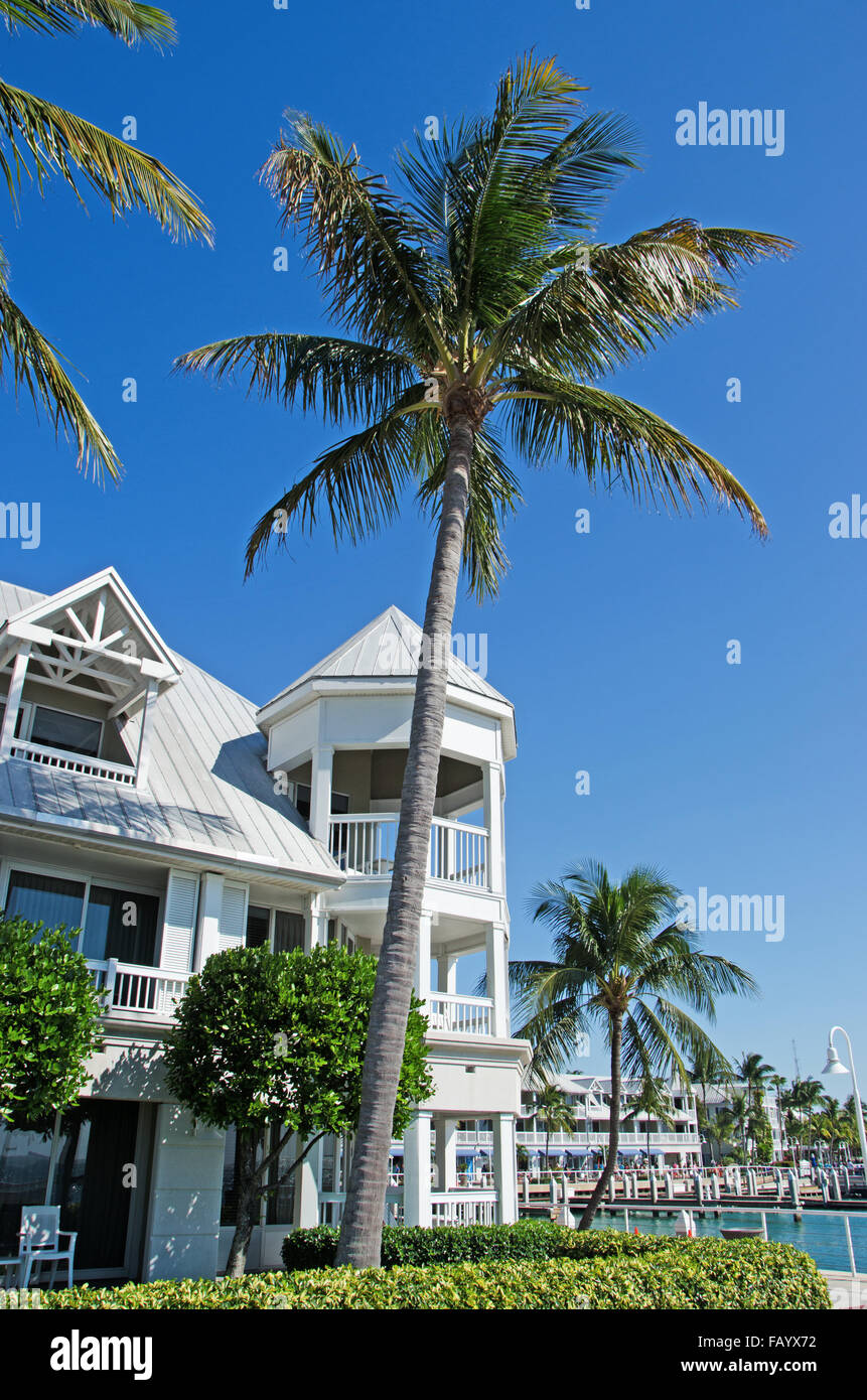 Key West, clés, Cayo Hueso, État de Floride, l'État du soleil, la côte du golfe du Mexique, l'océan Atlantique, États-Unis d'Amérique Banque D'Images