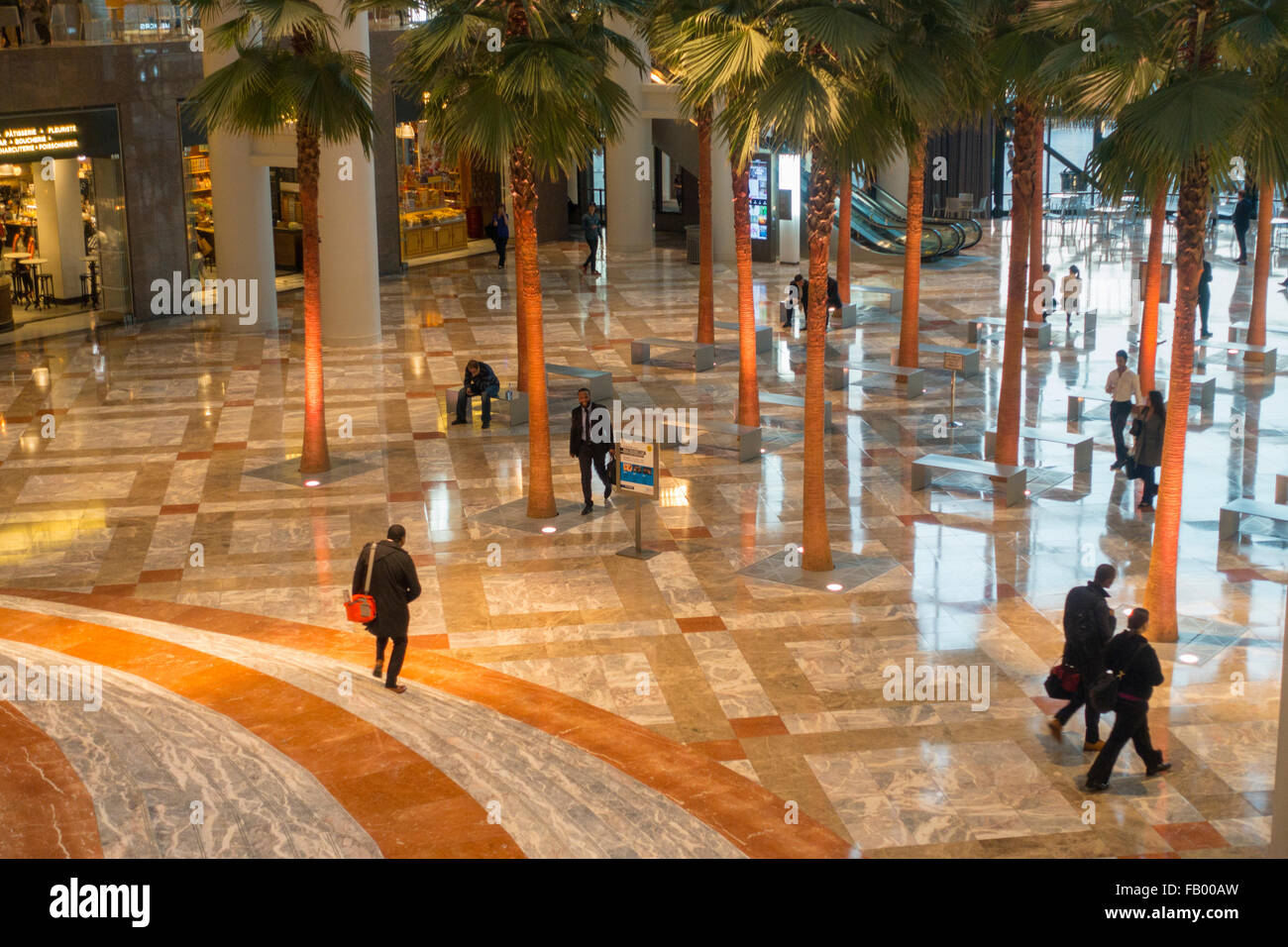 Brookfield place building Battery Park City NYC NY Banque D'Images