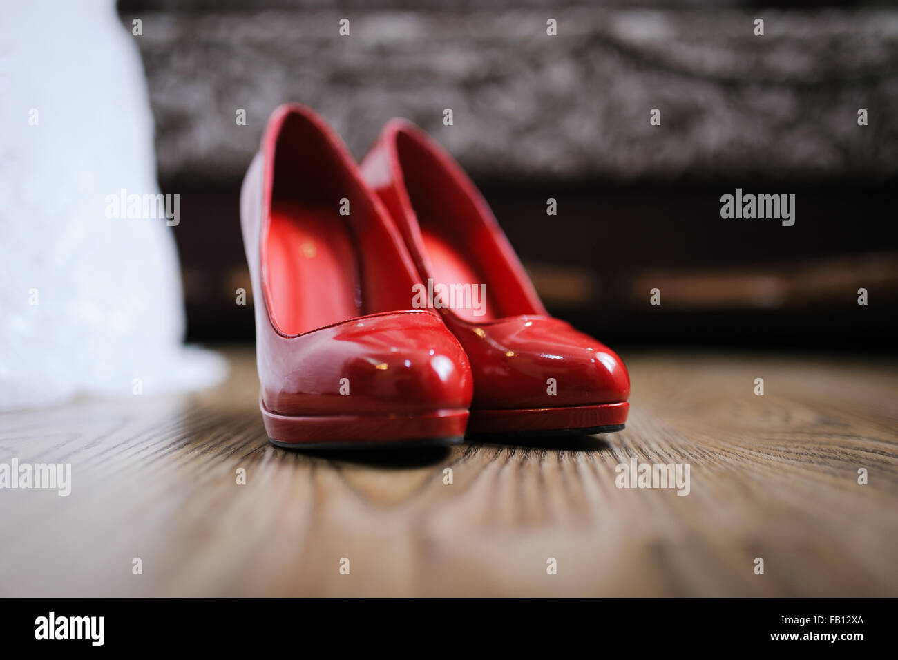 chaussures rouges mariage
