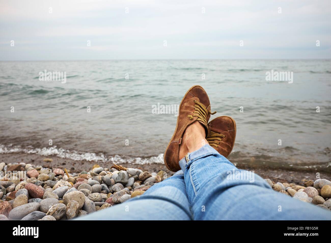 Chaussure discount plage cailloux