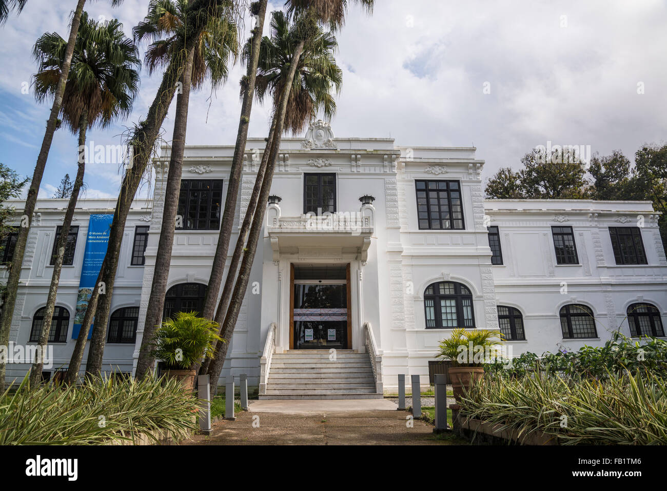 Musée de l'environnement, le Jardin Botanique, Rio de Janeiro, Brésil Banque D'Images