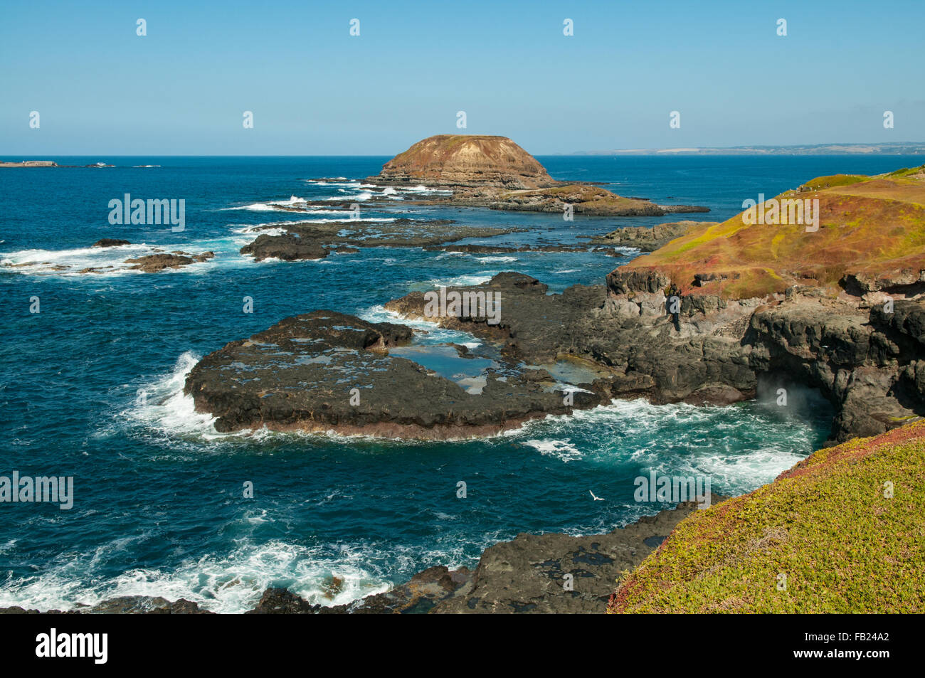 L'Nobbies, Phillip Island, Victoria, Australie Banque D'Images