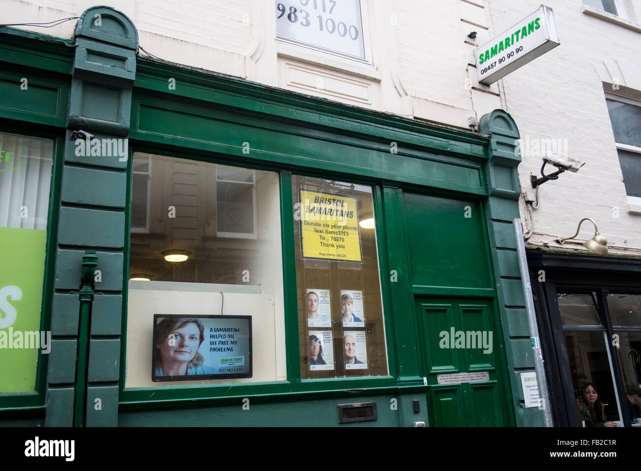 Autour du centre-ville de Bristol Bristol Samaritains Banque D'Images