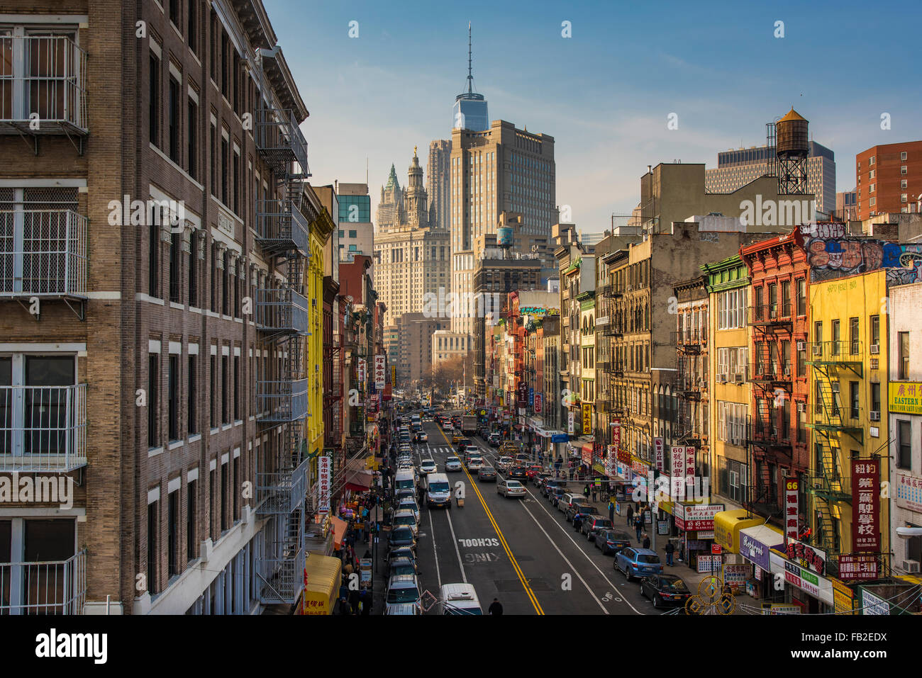 Chinatown, Manhattan, New York, USA Banque D'Images