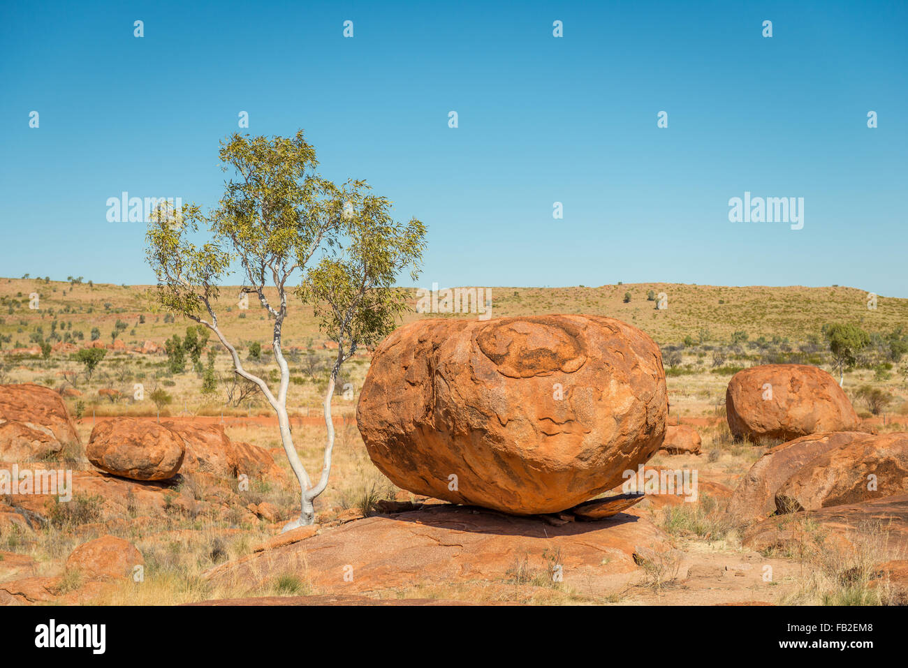 Devils Marbles, Territoire du Nord Banque D'Images