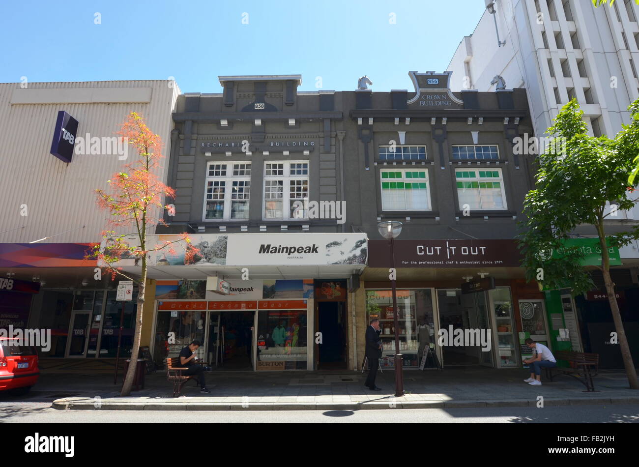 Bâtiment de la Couronne, Perth, Australie Banque D'Images