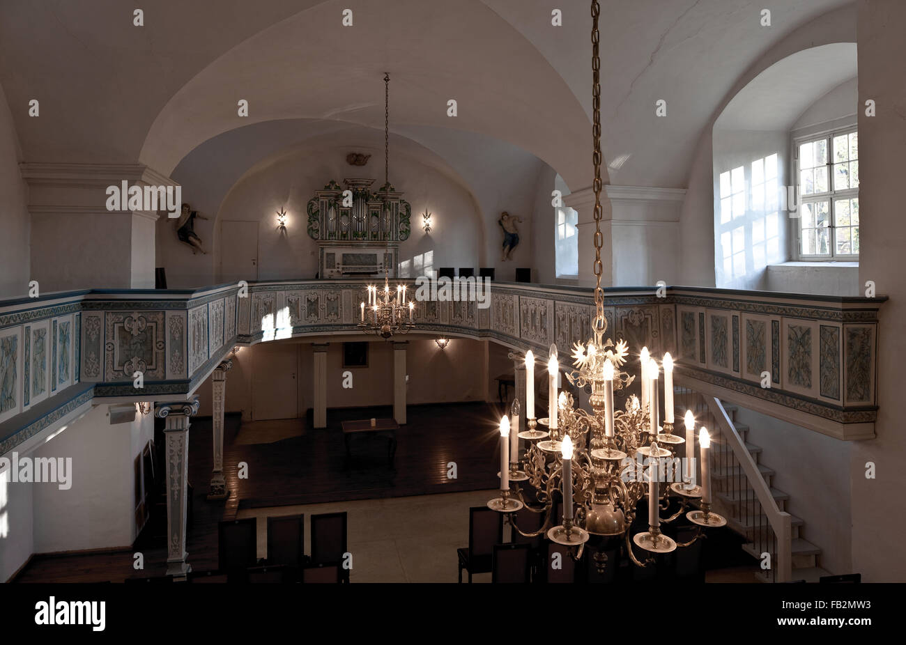 Köthen, Schloß, Schloßkirche Banque D'Images