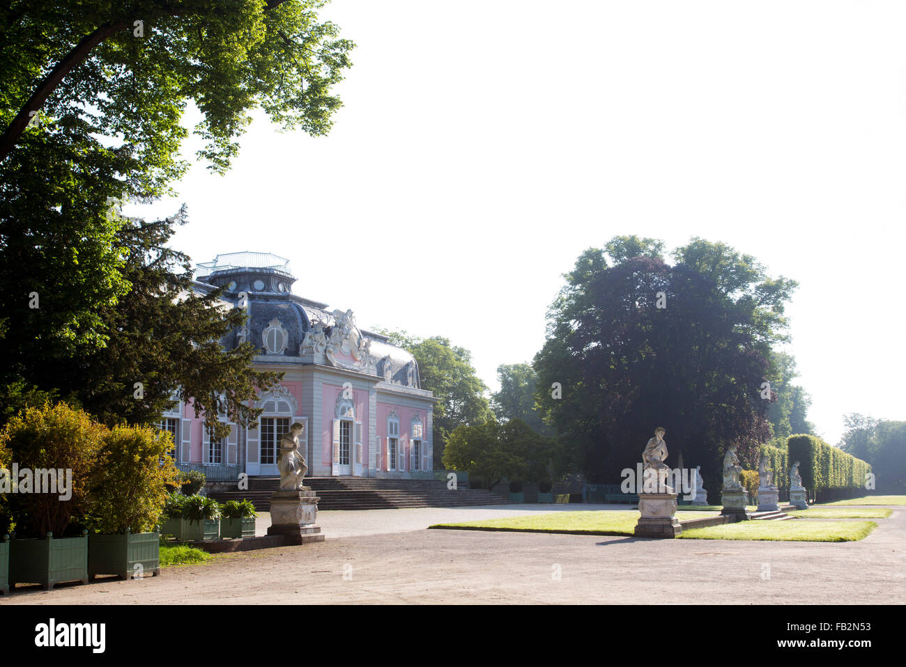 Düsseldorf Benrath Schloß, Banque D'Images