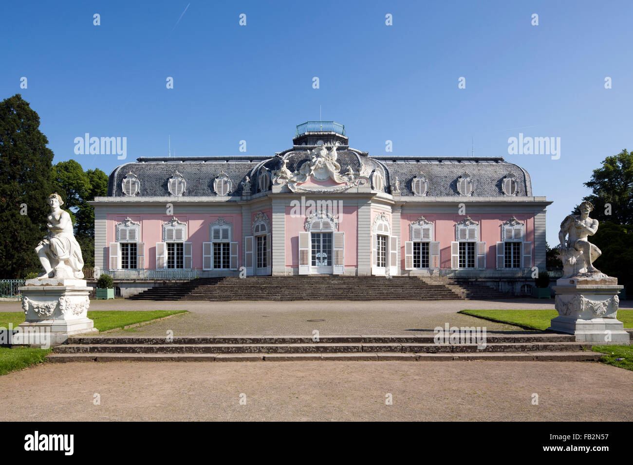 Düsseldorf Benrath Schloß, Banque D'Images