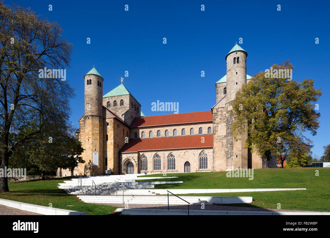 Hildesheim, Saint Michel, Michaeliskirche Banque D'Images