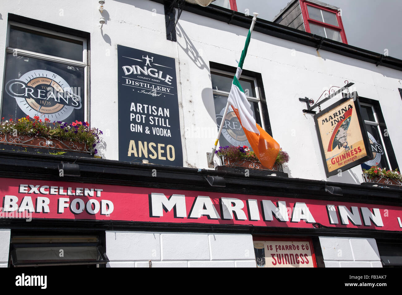 Marina Inn, un pub et un bar, Dingle, Irlande Photo Stock Alamy