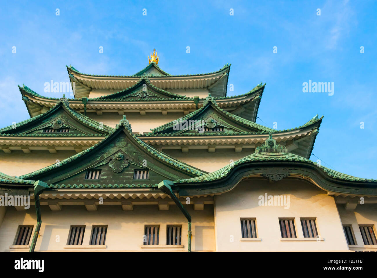 Château de Nagoya, Nagoya, Aichi Prefecture, Japan Banque D'Images