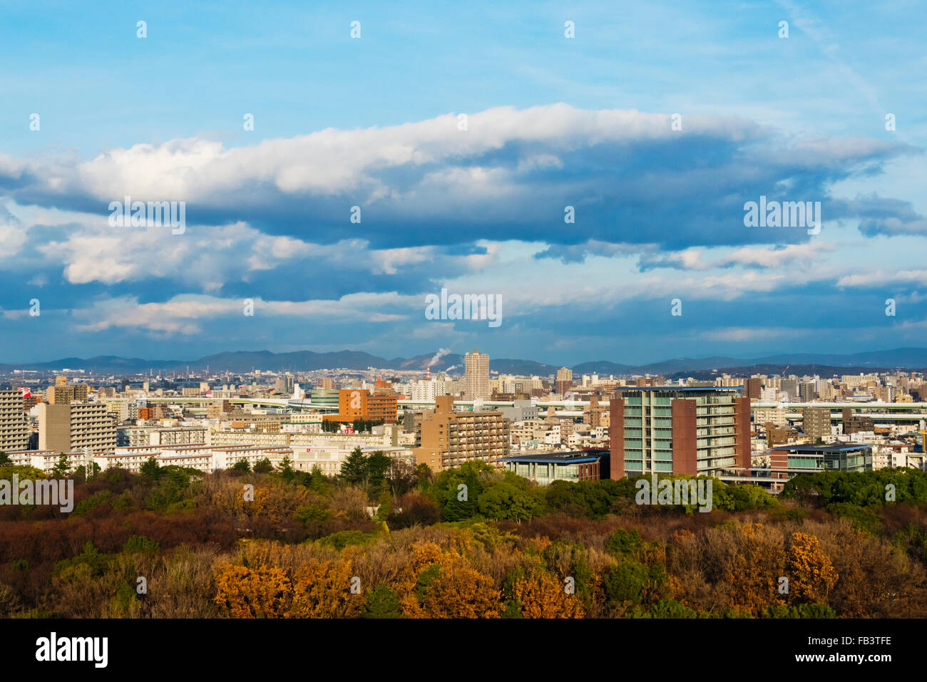 Rues de la région de Nagoya, Aichi Prefecture, Japan Banque D'Images