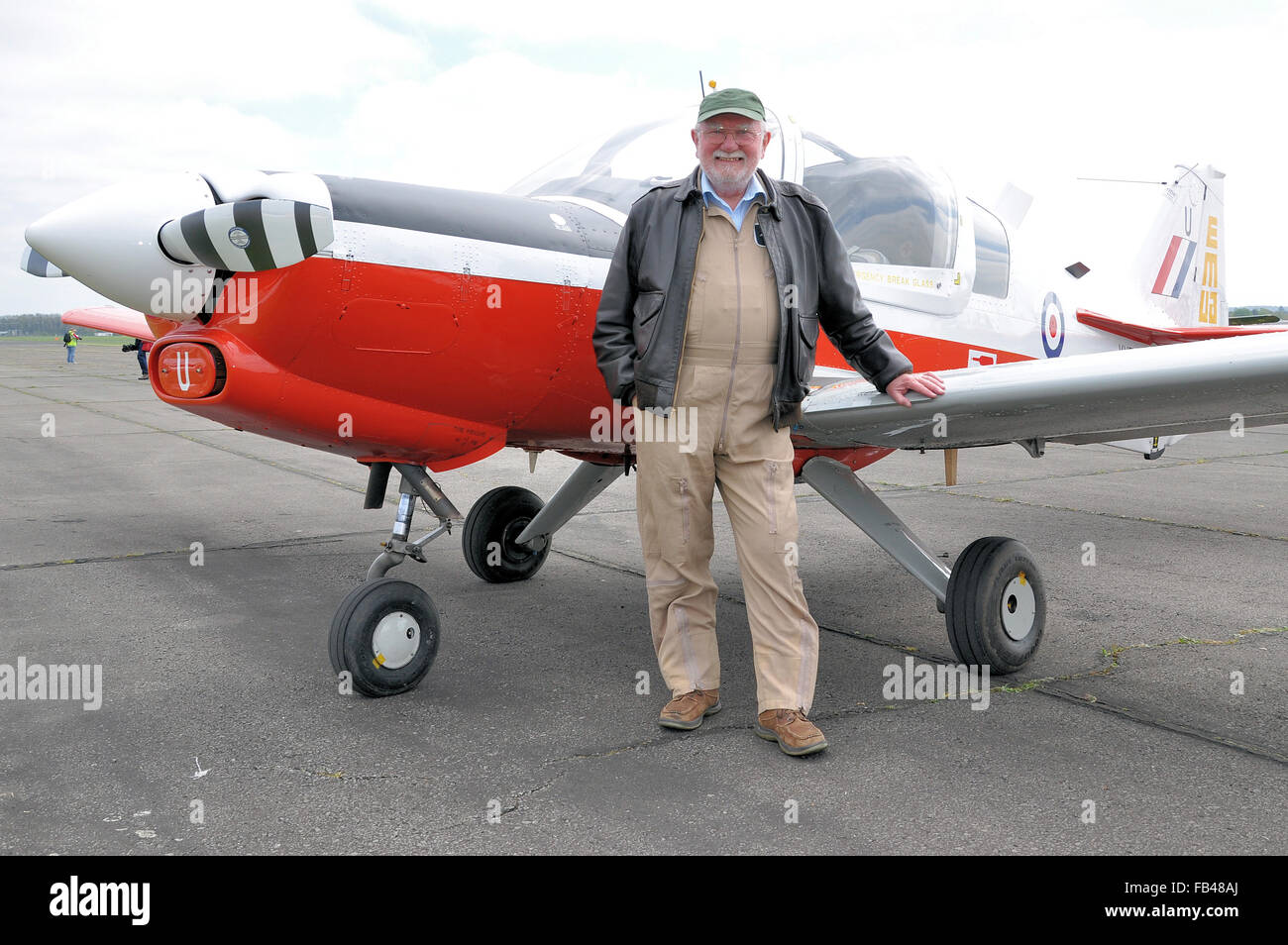 Doyen de la tige a été l'affichage de l'aviation civile depuis 1984 quand il a pris sa retraite de la RAF après 21 années de service militaire. Démonstration de vol directeur. FDD Banque D'Images