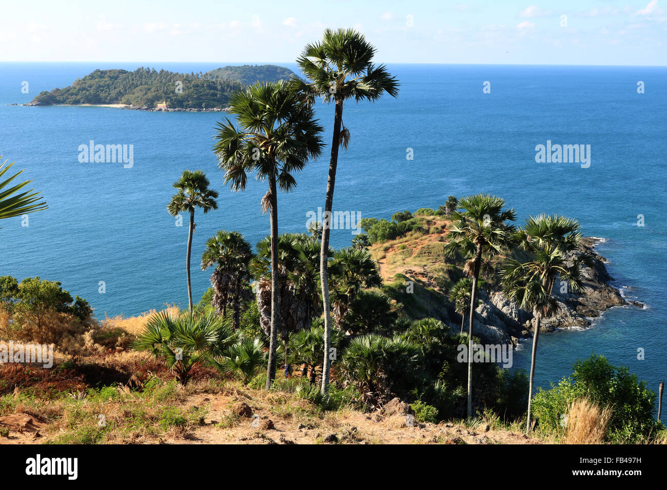 Thailande Phuket Laem Phromthep cape Compte tenu de l'Adrian Baker Banque D'Images
