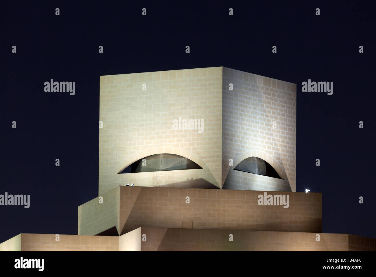 Musée d'art islamique à Doha, Qatar Banque D'Images