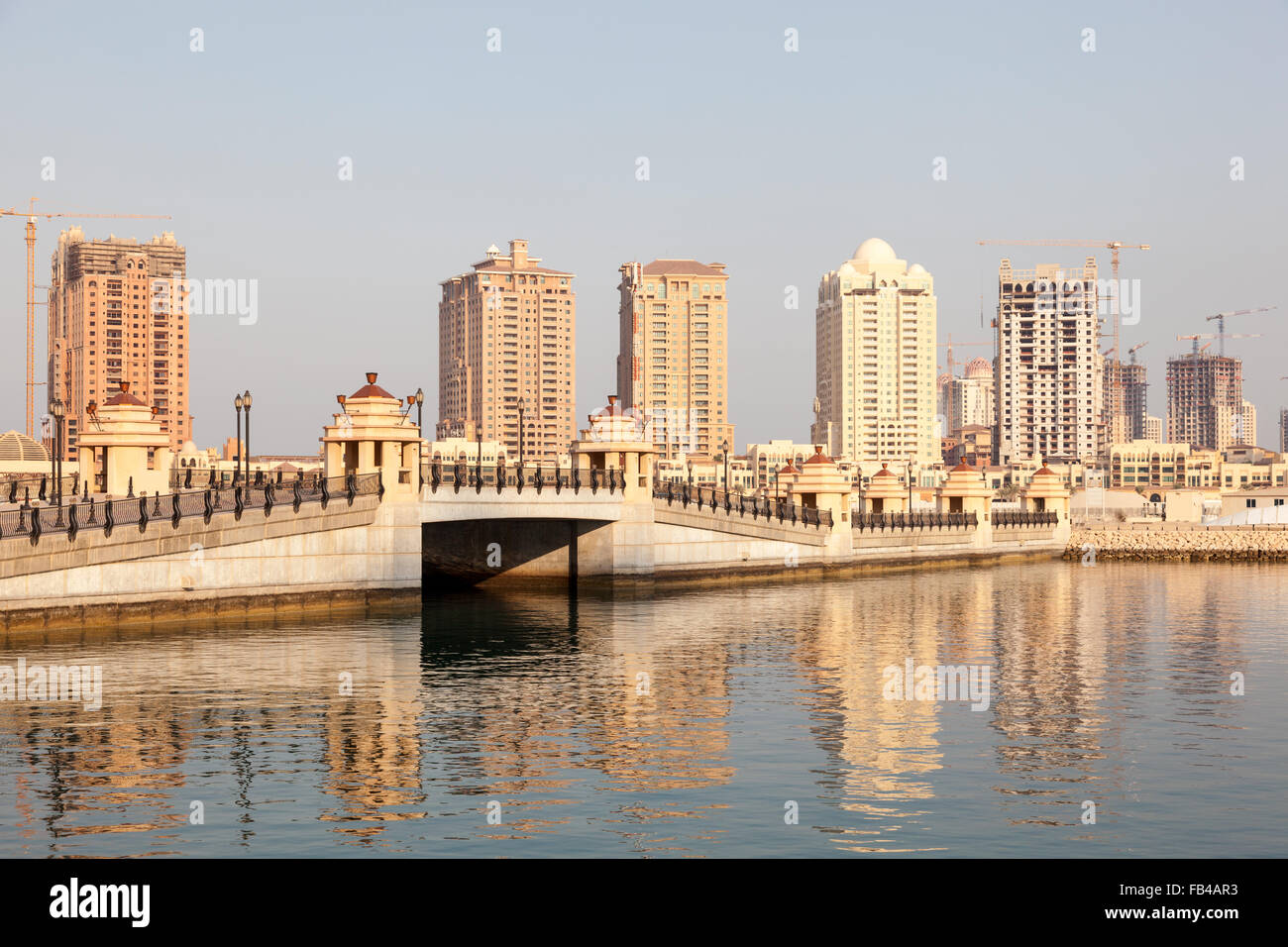 Porto Saoudite, Qatar Banque D'Images