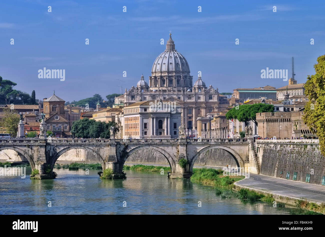 Rom Petersdom - Rome Basilique Papale de Saint Pierre 07 Banque D'Images