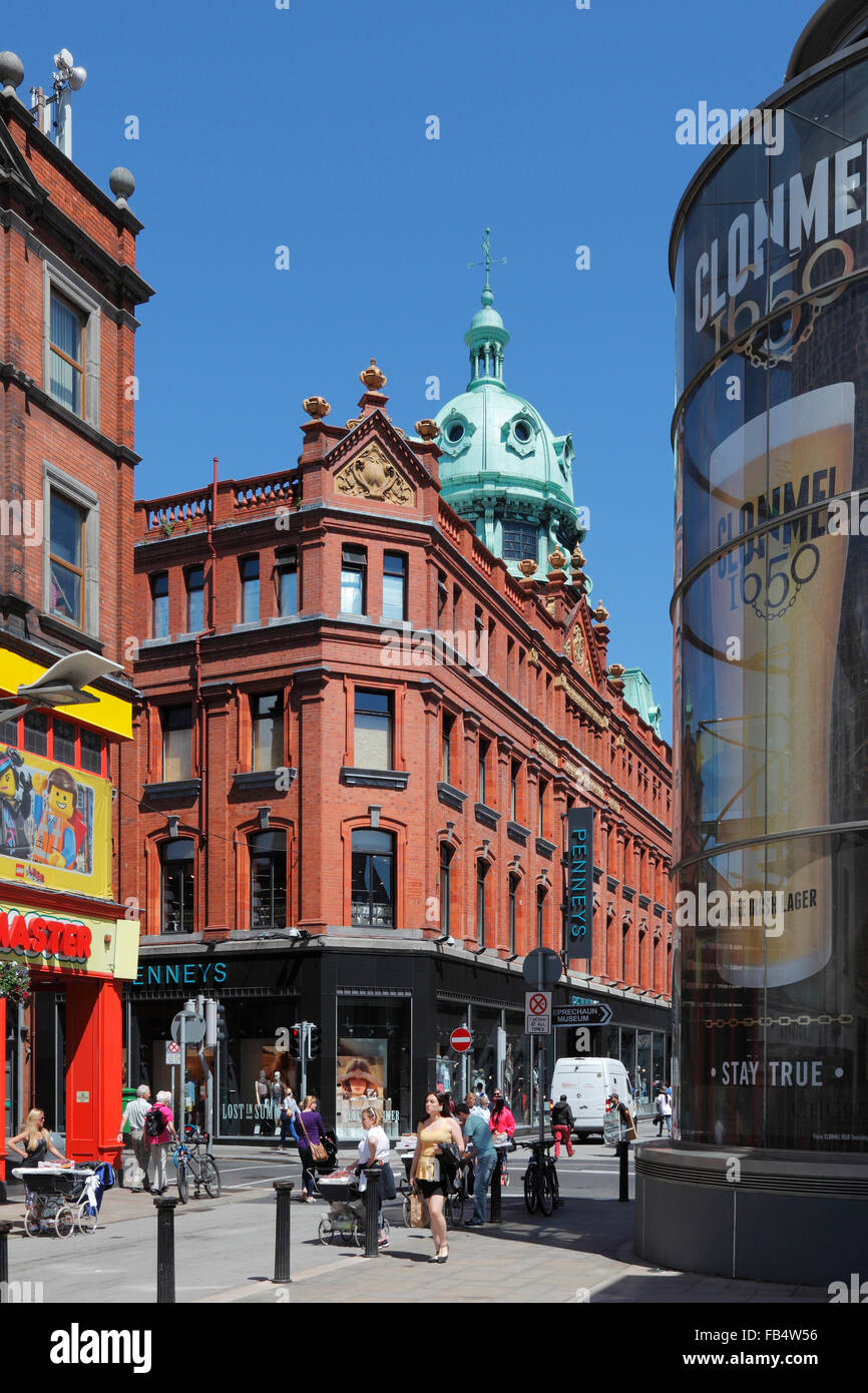 Penney's store, Henry Street. Ville de Dublin, en République d'Irlande Banque D'Images