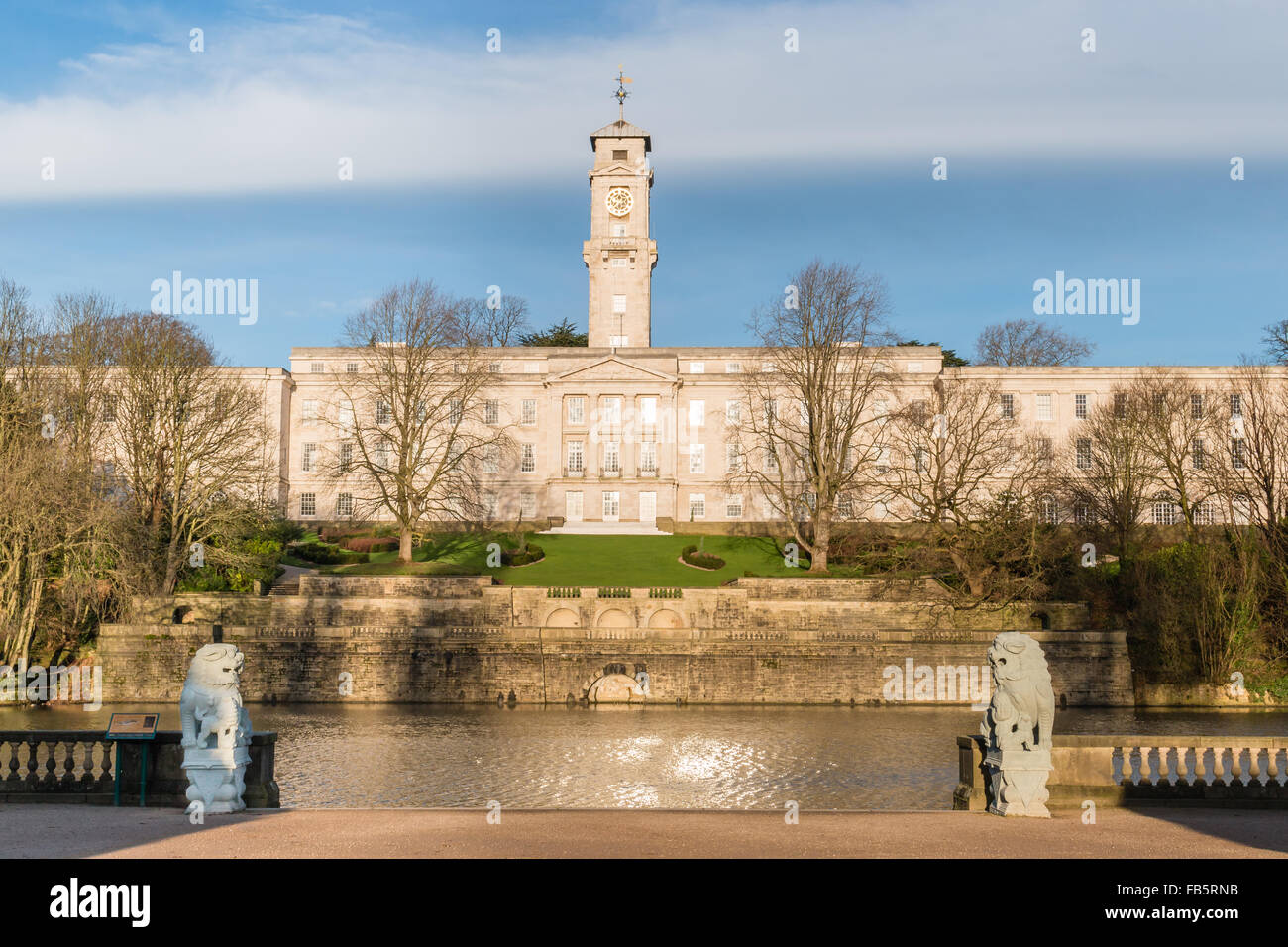 Université de Nottingham Banque D'Images