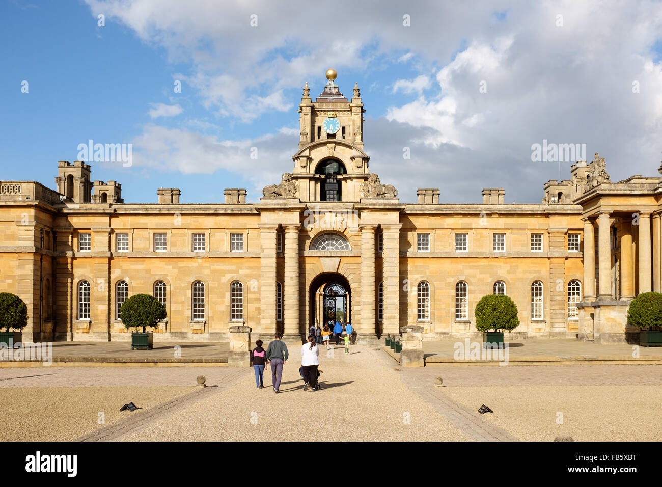 Le Palais de Blenheim, Woodstock, Royaume-Uni Banque D'Images