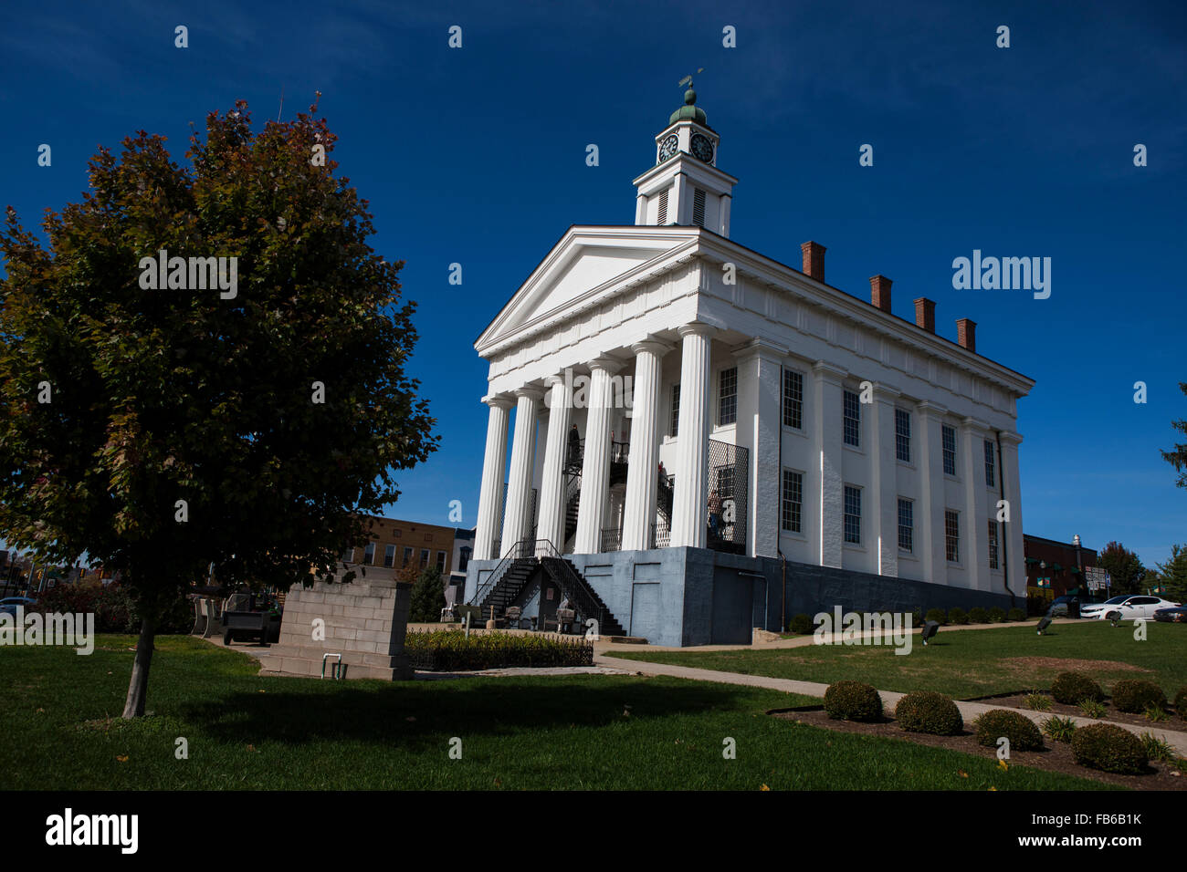 Orange County Courthouse, Paoli, Indiana, États-Unis d'Amérique Banque D'Images