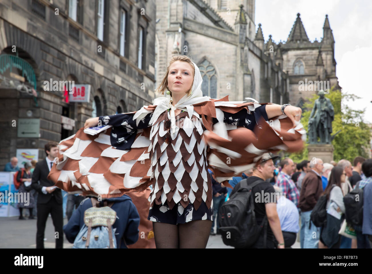 Edinburgh Fringe Festival. Banque D'Images