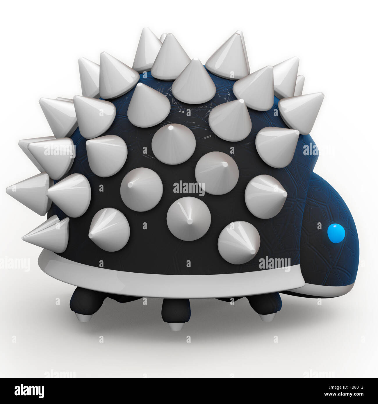 Spikey un robot avec beaucoup d'épis. Disposées en fonction de séquence de Fibonacci/nombre d'or. Il est mignon. Je compte faire plus comme h. Banque D'Images Spikey un robot avec beaucoup d'épis. Disposées en fonction de séquence de Fibonacci/nombre d'or. Il est mignon. Je compte faire plus comme h. Banque D'Images