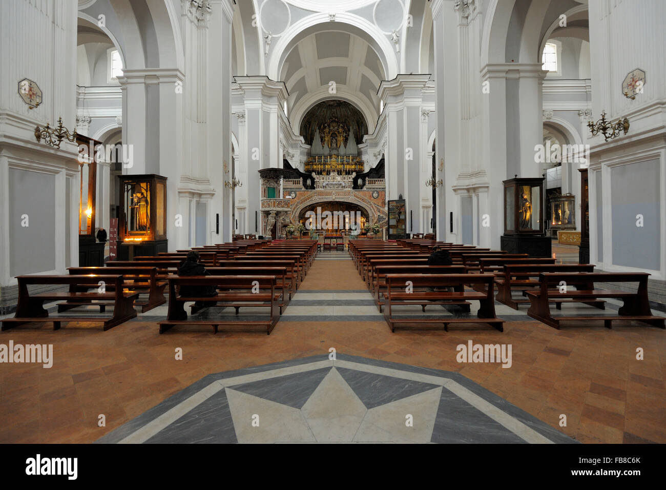 Basilique Santa Maria della Sanita, Quartiere Stella, Naples, Campanie, Italie Banque D'Images